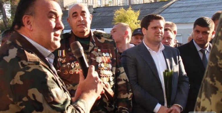 Александр Урбанский посетил открытие в Рени реконструированного памятника воинам-интернационалистам